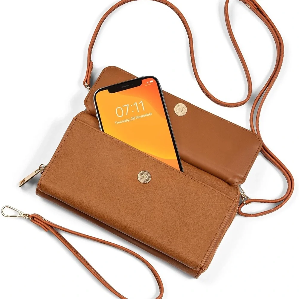 New, Crossbody purse for women, RFID blocking - Picture 5 of 9